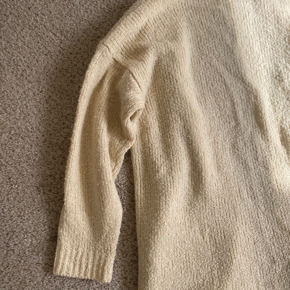 Western Connection Women’s Cream Long Sleeve Cardigan Size M - Picture 11 of 13